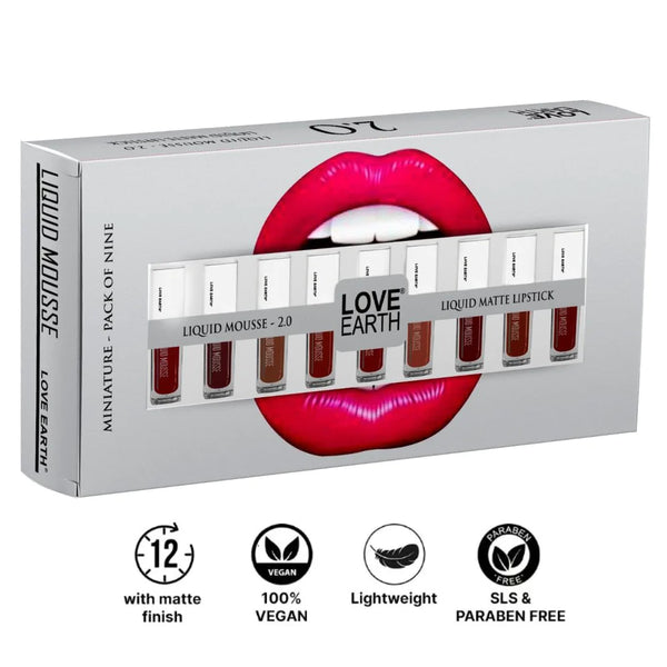 LIQUID LIPSTICK PACK OF 9  2.0 - MINIS