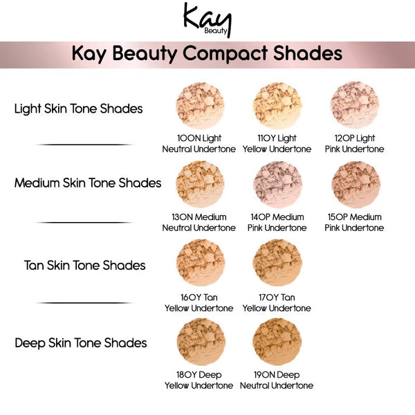 Kay Beauty Matte Compact -160Y