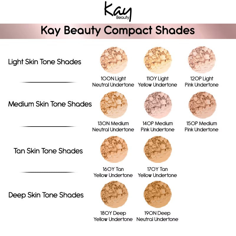 Kay Beauty Matte Compact -130N