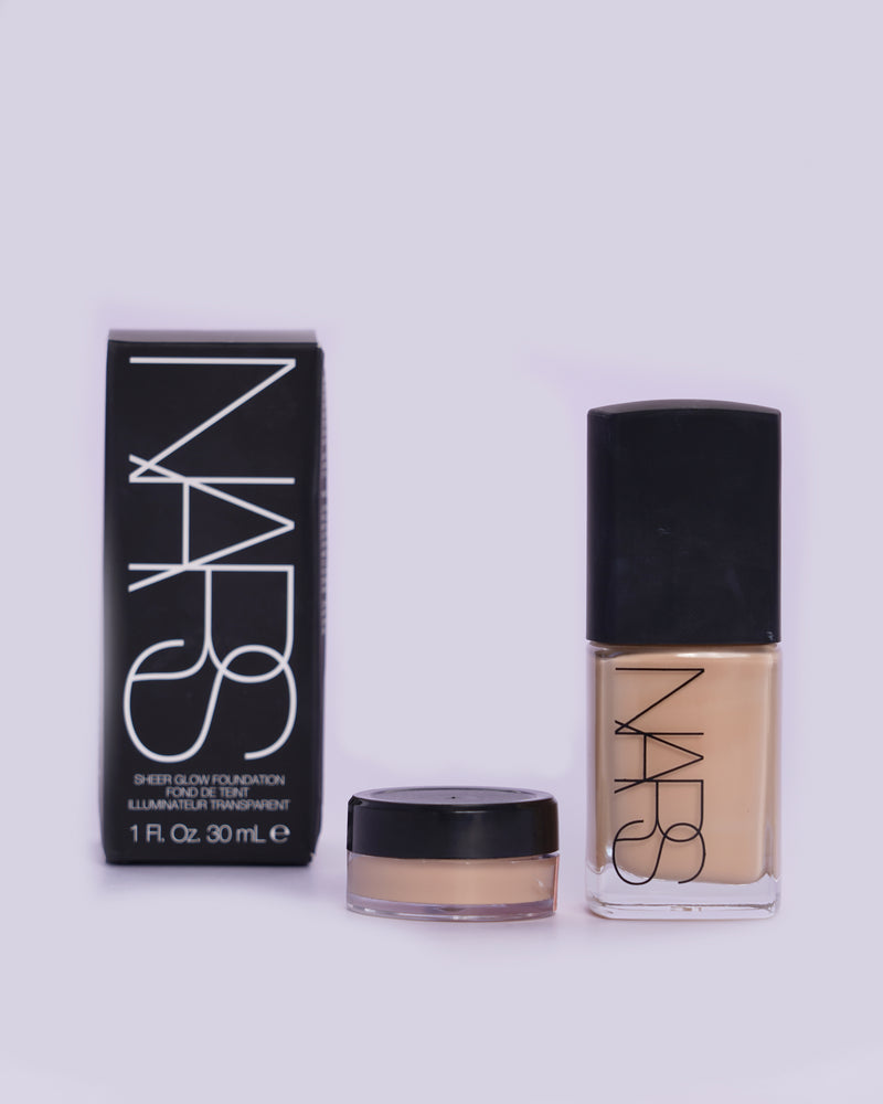 Nars Sheer Glow Foundation (Sample Packs)