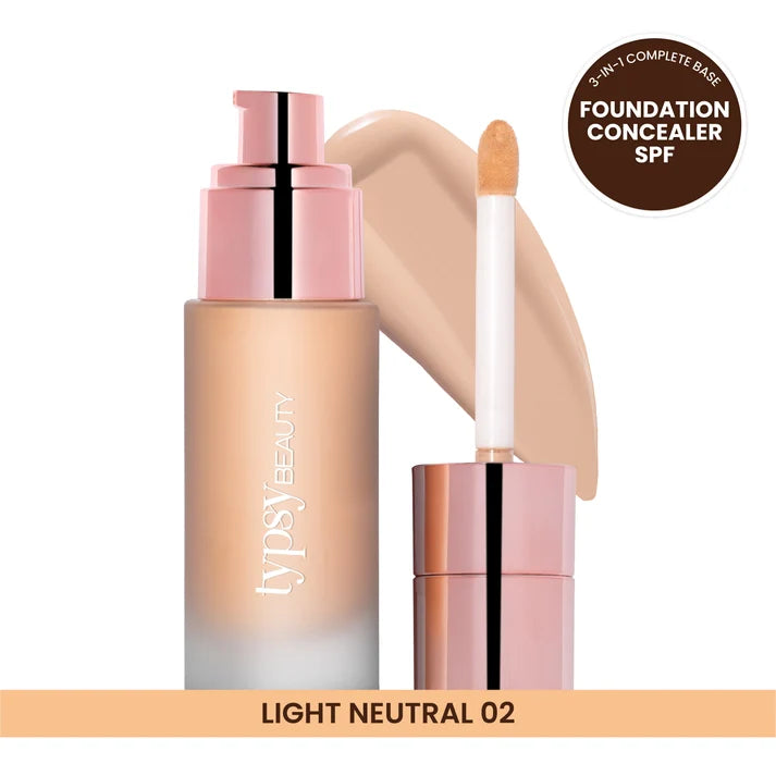 3 In 1 Base ( Foundation + Concealer + SPF)