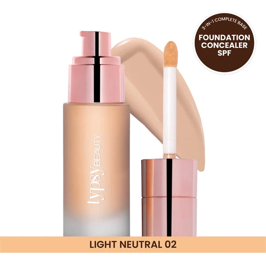 3 In 1 Base ( Foundation + Concealer + SPF)