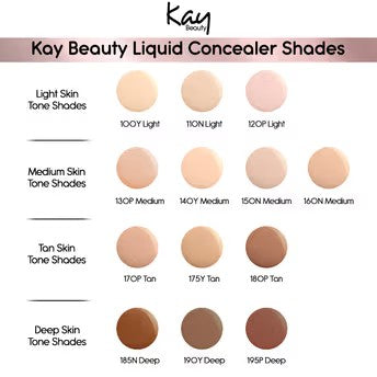 Kay Beauty HD Liquid Concealer- 140Y