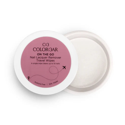 ON THE GO NAIL LACQUER REMOVER TRAVEL WIPES